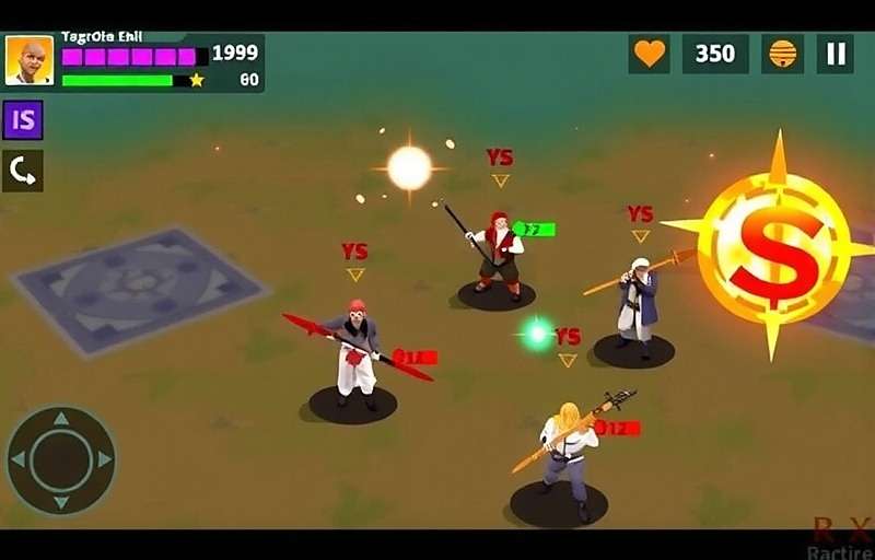 Panjim Powerhouses Gameplay Screenshot showing Indian-themed characters in battle